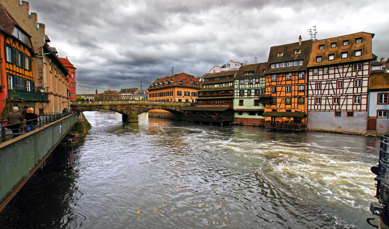 wallpaper, photo, cities, mb, France, strasbourg, alsace